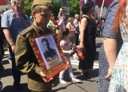 Колонна "Бессмертного полка" в Воронеже собрала около 40 тысяч горожан Колонна "Бессмертного полка" в Воронеже собрала около 40 тысяч горожан