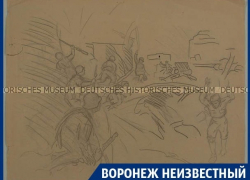 Как фашист изображал оккупированный им Воронеж Как фашист изображал оккупированный им Воронеж