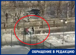 Невыносимую прогулку с коляской по затонувшему скверу показали в Воронеже Невыносимую прогулку с коляской по затонувшему скверу показали в Воронеже