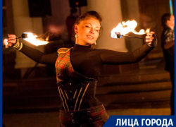 Дикий форс-мажор может травмировать в огненном шоу, - воронежская фаерщица Дикий форс-мажор может травмировать в огненном шоу, - воронежская фаерщица