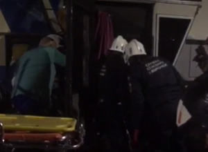 Появилось видео с места страшной аварии с автобусами под Воронежем Появилось видео с места страшной аварии с автобусами под Воронежем