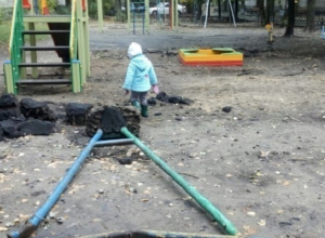 В Воронеже появилась площадка, готовящая детей к суровой жизни В Воронеже появилась площадка, готовящая детей к суровой жизни