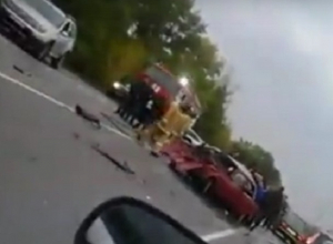 ДТП под Воронежем, в котором погибли мать с младенцем, попало на видео ДТП под Воронежем, в котором погибли мать с младенцем, попало на видео