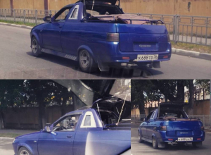Безумный тюнинг ВАЗа свел с ума автомобилистов в Воронеже Безумный тюнинг ВАЗа свел с ума автомобилистов в Воронеже