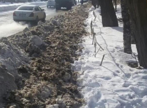 Истинное положение дел с уборкой дорог в Воронеже показали на снимке Истинное положение дел с уборкой дорог в Воронеже показали на снимке