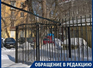 Угрожающий электропровод не пускает воронежских детей на прогулки Угрожающий электропровод не пускает воронежских детей на прогулки