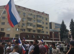 В Воронеже митинговали против пенсионной реформы в день выборов В Воронеже митинговали против пенсионной реформы в день выборов