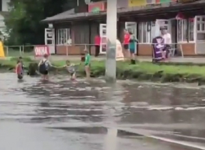 Массовое купание в луже на воронежском Машмете сняли на видео Массовое купание в луже на воронежском Машмете сняли на видео