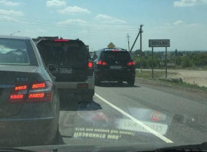 Воронежские полицейские рассказал, как объехать пробку в Лосево Воронежские полицейские рассказал, как объехать пробку в Лосево