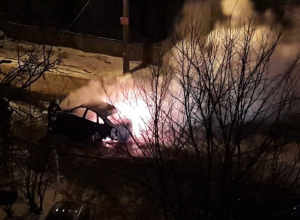 В Воронеже на ходу загорелся новый автомобиль В Воронеже на ходу загорелся новый автомобиль