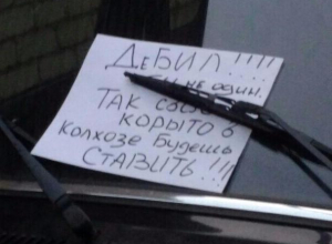 В Воронеже «дебила» попросили ставить свое «корыто» в колхозе В Воронеже «дебила» попросили ставить свое «корыто» в колхозе