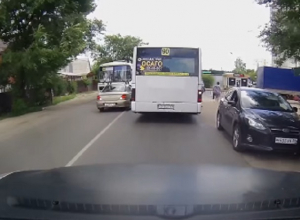 Пугливого нарушителя сняли на дороге в Воронеже Пугливого нарушителя сняли на дороге в Воронеже
