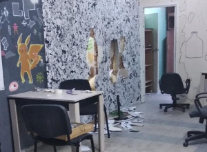На фото попали последствия налета грабителей на антикафе в Воронеже На фото попали последствия налета грабителей на антикафе в Воронеже