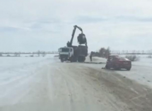 Последствия ДТП с пятью пострадавшими попали на видео Последствия ДТП с пятью пострадавшими попали на видео