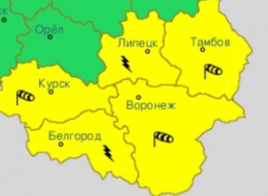 Желтая опасность снова грозит Воронежу Желтая опасность снова грозит Воронежу