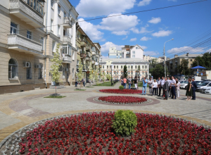 Прекрасное обновление Университетской площади сняли в Воронеже Прекрасное обновление Университетской площади сняли в Воронеже