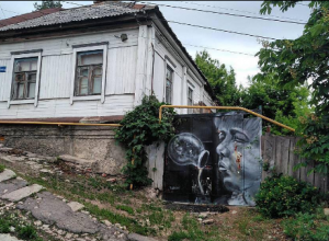 Необычное граффити на старом доме в Воронеже вызвало негодование в Сети Необычное граффити на старом доме в Воронеже вызвало негодование в Сети