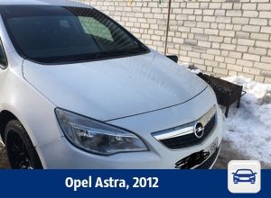 Белый Opel Astra продают в Воронеже Белый Opel Astra продают в Воронеже