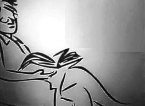Воронежцам померещилась пошлость на рисунке читающего книгу мужчины Воронежцам померещилась пошлость на рисунке читающего книгу мужчины