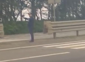 Гаишника из прошлого сняли на видео воронежцы Гаишника из прошлого сняли на видео воронежцы