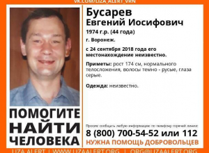 В Воронеже ищут пропавшего по дороге на заработки мужчину В Воронеже ищут пропавшего по дороге на заработки мужчину