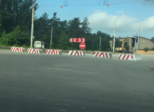 В Воронеже затягивается ремонт развязки на улице 9 Января В Воронеже затягивается ремонт развязки на улице 9 Января