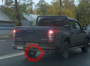 Автомобиль с мошонкой сфотографировали на дороге в Воронеже Автомобиль с мошонкой сфотографировали на дороге в Воронеже