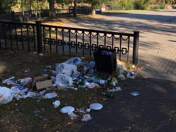 Братскую могилу превратили в помойку в Воронеже Братскую могилу превратили в помойку в Воронеже