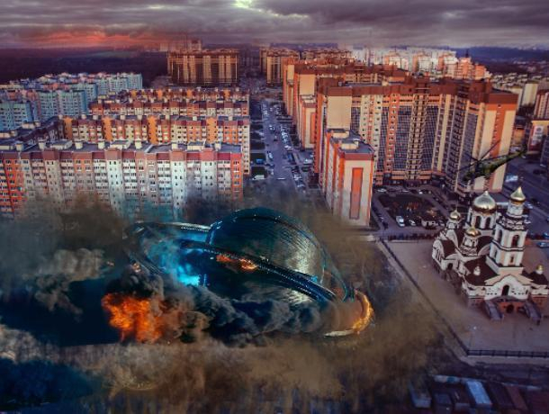 «Приземление» инопланетного корабля у храма напугало воронежцев «Приземление» инопланетного корабля у храма напугало воронежцев
