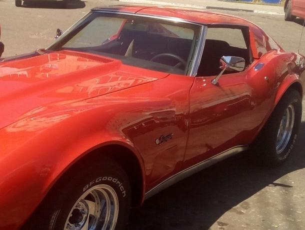 Винтажный Chevrolet Corvette из 70-х заметили на улице в Воронеже Винтажный Chevrolet Corvette из 70-х заметили на улице в Воронеже