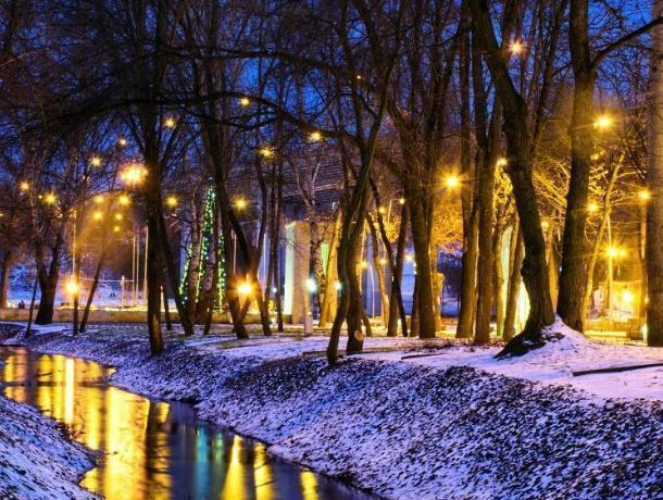 Воронежцам показали Центральный парк в стиле Ван Гога Воронежцам показали Центральный парк в стиле Ван Гога