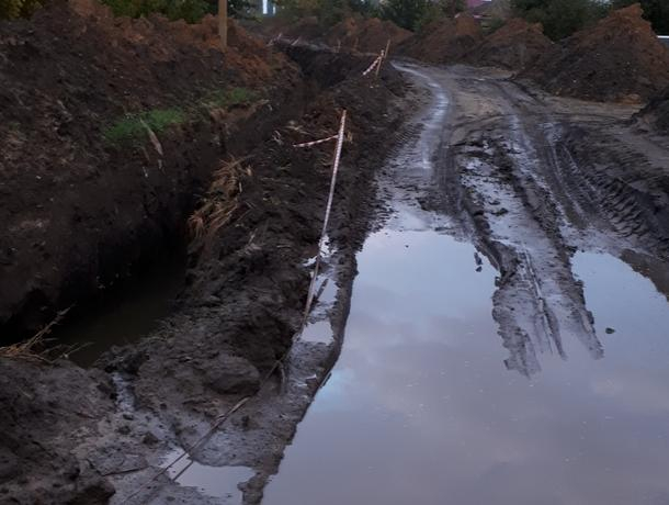 Жители Воронежской области погрязли в болоте на собственной улице Жители Воронежской области погрязли в болоте на собственной улице