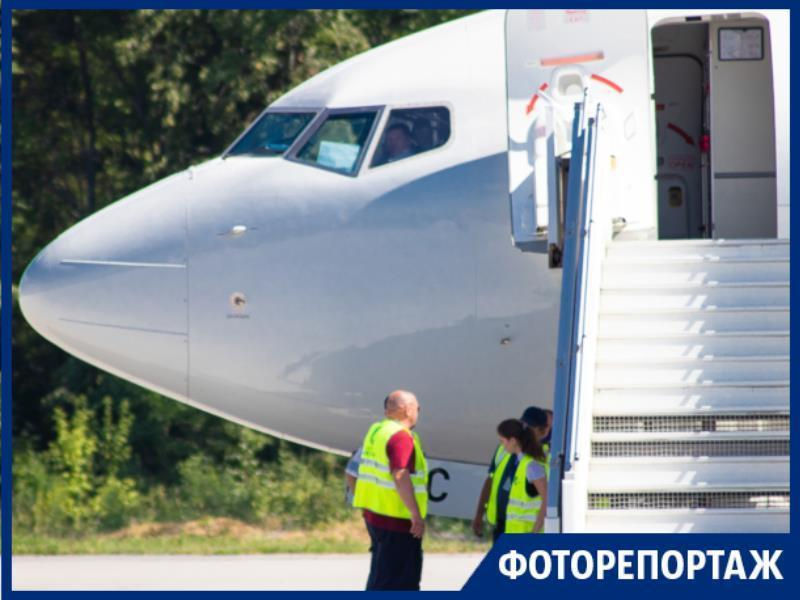 Как прошел запуск первого рейса в Анапу из Воронежского аэропорта Как прошел запуск первого рейса в Анапу из Воронежского аэропорта