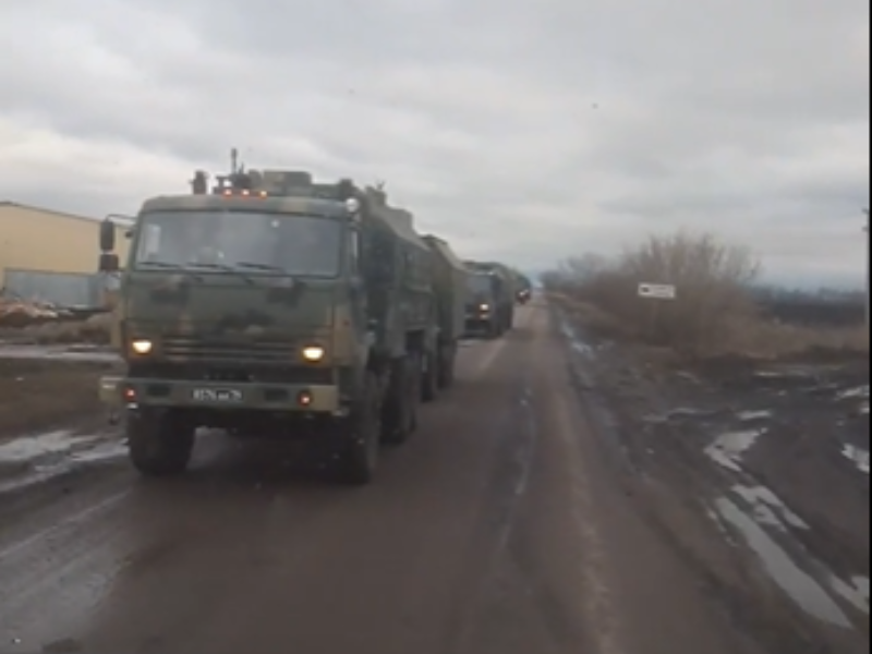 Скопление военной техники заметили сразу в двух местах под Воронежем Скопление военной техники заметили сразу в двух местах под Воронежем