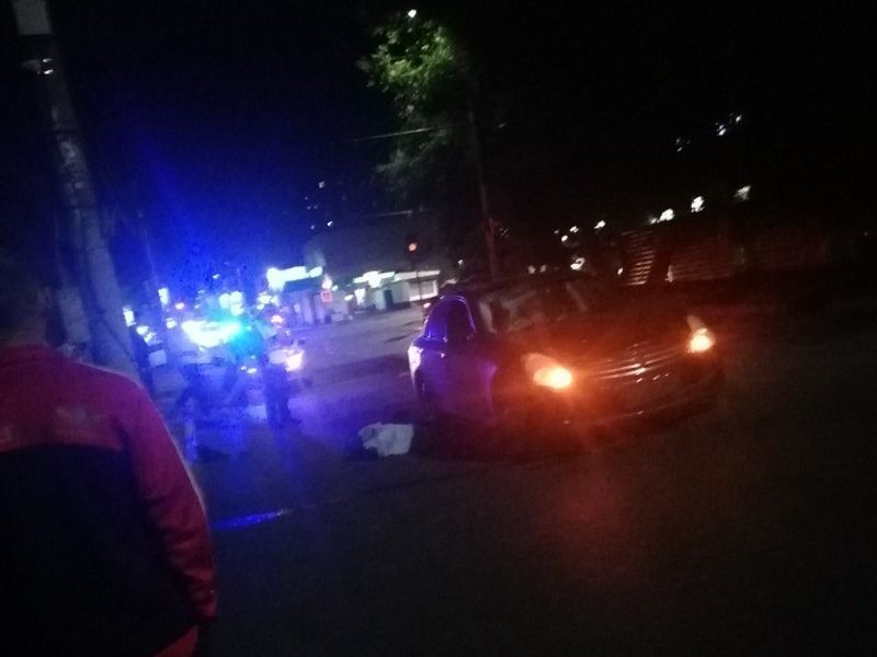 Опубликованы фото смертельного наезда иномарки на пешехода в Воронеже Опубликованы фото смертельного наезда иномарки на пешехода в Воронеже