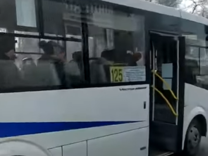 Наплевательство маршрутчика на решение мэрии сняли в Воронеже Наплевательство маршрутчика на решение мэрии сняли в Воронеже