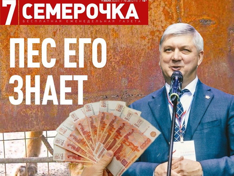 Распространение бесплатной госгазеты «Семерочка» обойдется почти в миллион рублей в Воронеже Распространение бесплатной госгазеты «Семерочка» обойдется почти в миллион рублей в Воронеже