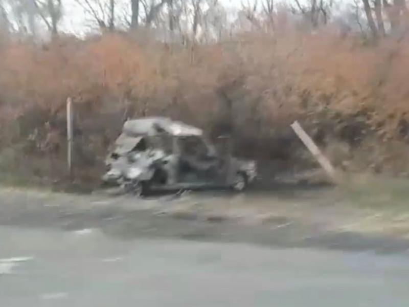 Опубликовано страшное видео с последствиями ДТП с фурой и ВАЗ на М-4 «Дон» Опубликовано страшное видео с последствиями ДТП с фурой и ВАЗ на М-4 «Дон»