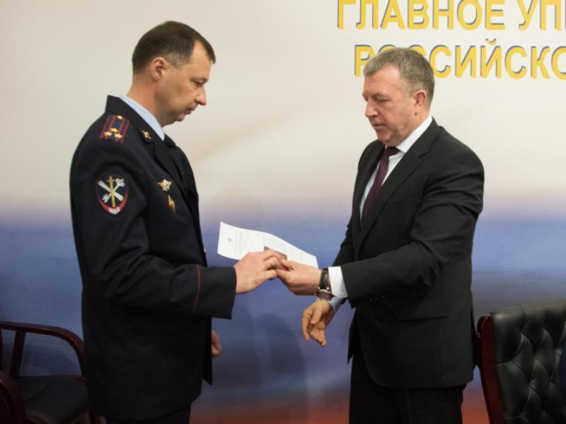 Главный воронежский полицейский представил нового начштаба Главный воронежский полицейский представил нового начштаба