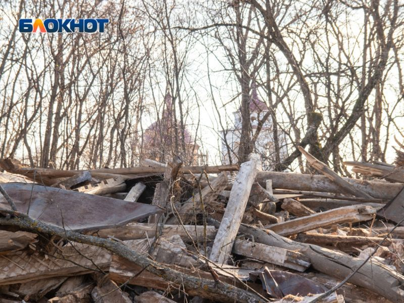 Снос старинной усадьбы Олениных под Воронежем привел к уголовному делу Снос старинной усадьбы Олениных под Воронежем привел к уголовному делу