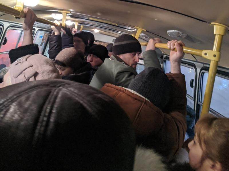 Жаркое утро в воронежской маршрутке сняли пассажиры Жаркое утро в воронежской маршрутке сняли пассажиры