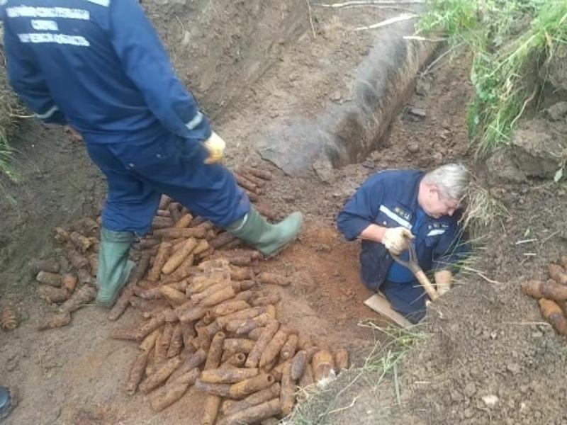 Смертоносную находку времен ВОВ нашли газовики в Воронежской области Смертоносную находку времен ВОВ нашли газовики в Воронежской области