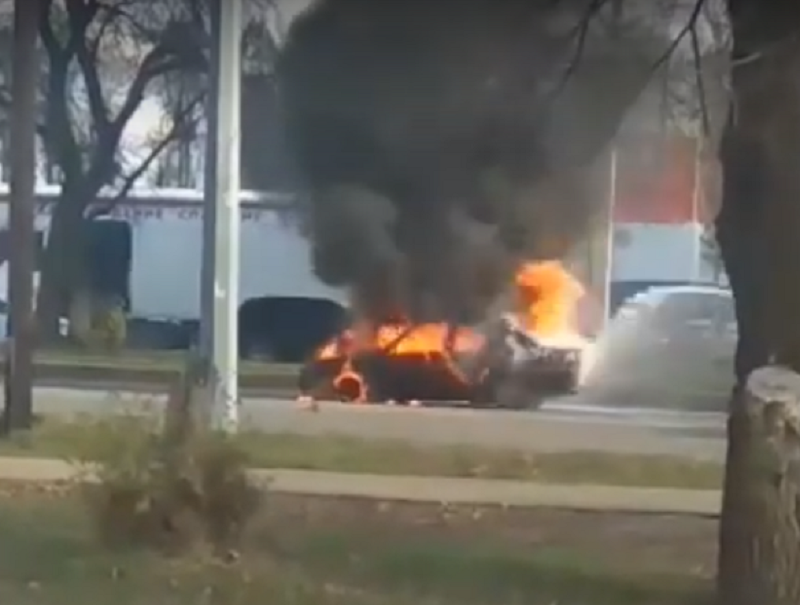 Ликвидацию мощного возгорания Volvo показали на видео в Воронеже Ликвидацию мощного возгорания Volvo показали на видео в Воронеже