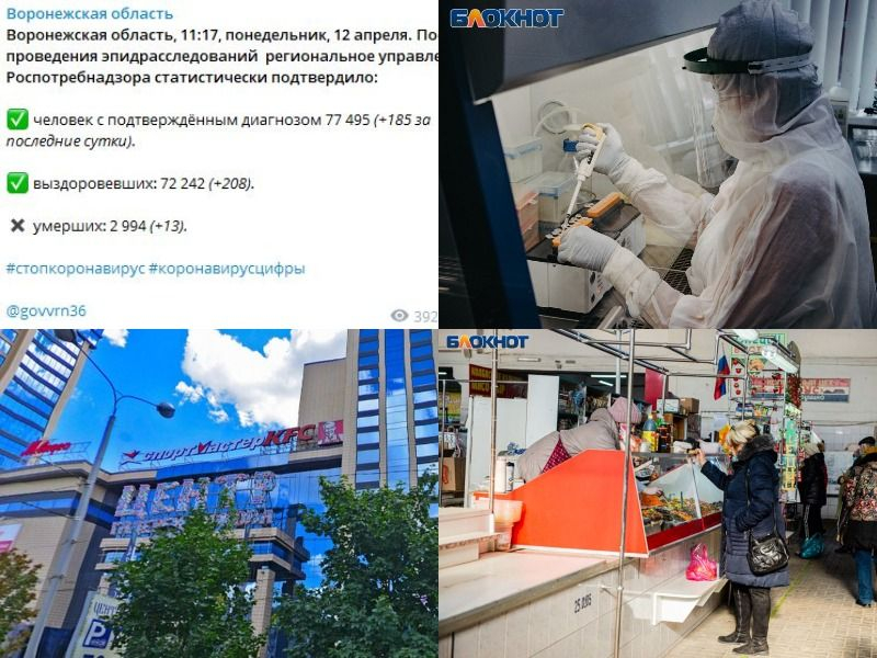 Коронавирус в Воронеже 12 апреля: +13 смертей, новые дозы вакцины и бесплатная прививка Коронавирус в Воронеже 12 апреля: +13 смертей, новые дозы вакцины и бесплатная прививка