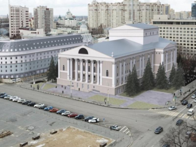 Для театра оперы и балета построят шестиэтажную подсобку в центре Воронежа Для театра оперы и балета построят шестиэтажную подсобку в центре Воронежа