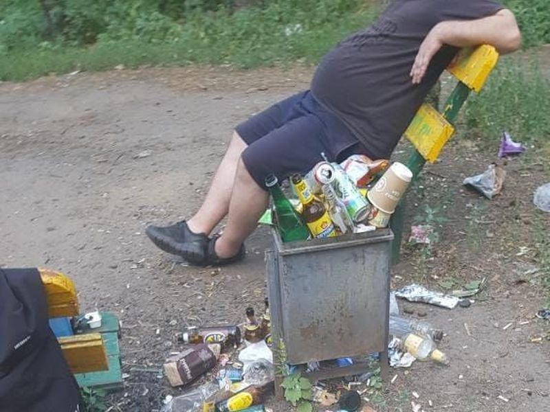 В помойный «оазис» превратили отдыхающие одноименный парк в Воронеже В помойный «оазис» превратили отдыхающие одноименный парк в Воронеже