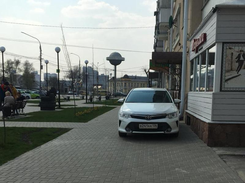Сквер ученых превратили в бесплатную парковку в Воронеже Сквер ученых превратили в бесплатную парковку в Воронеже