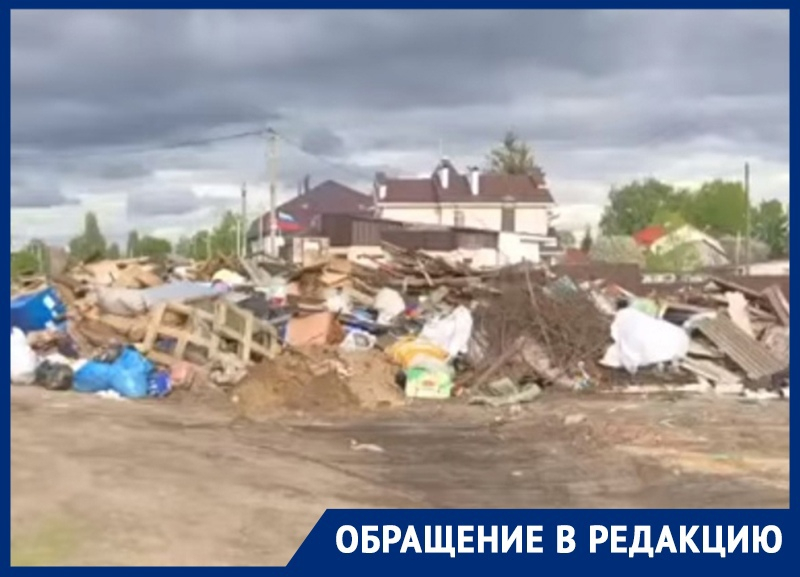 Свалка рядом с братской могилой оскорбила чувства воронежцев Свалка рядом с братской могилой оскорбила чувства воронежцев