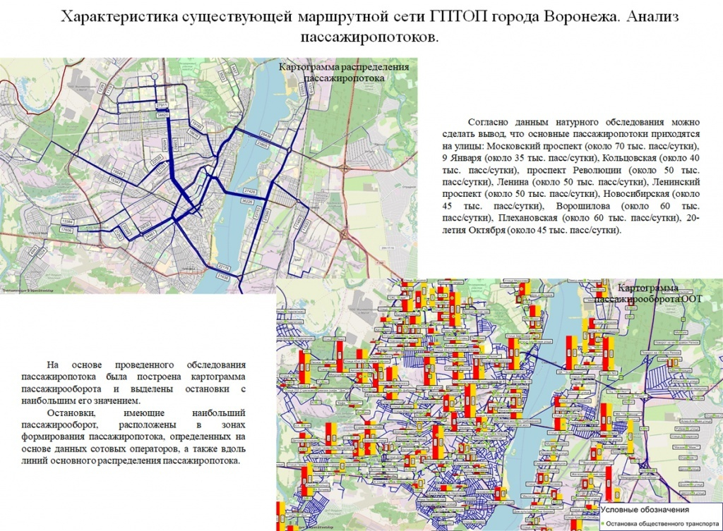 Воронеж карта транспорта движения