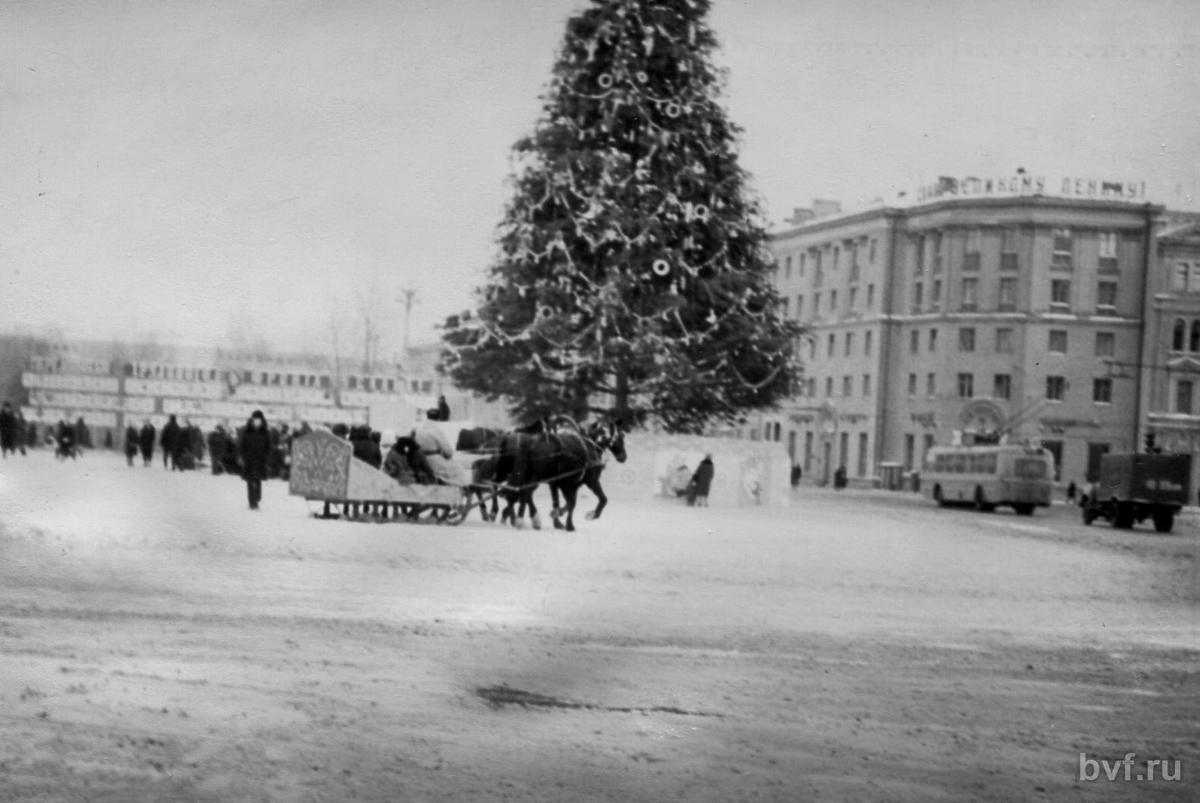 Площадь Ленина Воронеж СССР